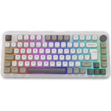 Inca IKG-455 Empousa Gasket Blue Swıtch Rgb Mekanık Gamıng Klavye-Beyaz