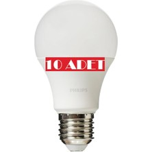 Philips LED Ampul 8-60W 6500K Beyaz Işık 720 Lümen (10LU)