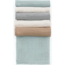 Miniboni 6’lı Müslin Bebek Ağız Mendili