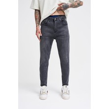 Machinist Slimfit Siyah Jean Pantolon