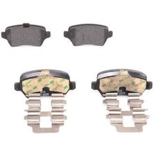 Bosch 0986494654 Arka Balata Astra G 98 > Astra H 05 > Merıva 03 > Zafıra 00 > Combo 02 > 0986TB2845 93188727-1605967-1605086-WVA23415