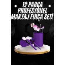 Uygun Sepetim 12 Parça Profesyonel Makyaj Fırçası Far Fırçası Allık Fırçası Yumuşak K? - UY002F-6CAO0