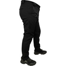Mysia Outdoor Siyah Soft Shell Pantolon Içi Polarlı