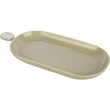 Mikasa Moor Rosaria Krem Oval Tabak 35X16CM