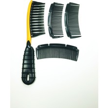 Royaleks Arga Değişebilir Başlıklı Tarak/4 Başlıklı Tarak /tarak