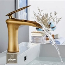 Abay Doğal Taş Antik Eskitme Kısa Şelale Batarya