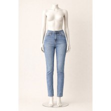 More Black Yüksel Bel Tam Paça Kadın Pantolon