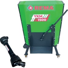 Rema YKM1500 1.5m³ Traktör Şaftlı Yem Karma Makinesi