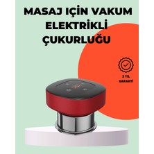 Belle Fusion Bfs Taşınabilir Elektrikli Kupa Terapisi Masaj Cihazı Boyun Sırt Bacak