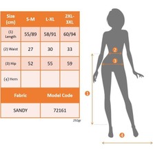 Sidelya Concept Kadın Cep Detay Taytlı Sandy Etek
