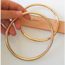 Orhan Çanta 11 cm Light Gold Metal Çanta Sapı, Şık ve Zarif Aksesuar