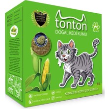 Hype Store Tonton Mısır Koçanı Granülü Topaklaşan Doğal Kedi Kumu 8 Lt