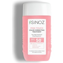 Hype Store Pink Touch Anında Ton Eşitleyici Onarıcı Nemlendirici Pembe Yüz Güneş Kremi SPF50