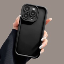 Hontinga iPhone 16 Pro Max iPhone 16E Uyumlu Telefon Kılıfı Düşüme Önleyici Basitlik Anti Düşme Kamera Korumali Antişok Darbe Önleyici Siyah Desen Ince Yumuşak Silikon Telefon Kılıfı K2-0000