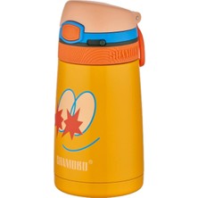 Hype Store Shamobo Fiftyfifty Çocuk 350 ml Pipetli Paslanmaz Çelik Termos Bpa Içermez 7 Renk Sarı