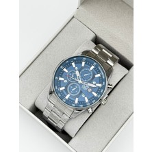 Tom Jones Lacivert Kadran Çelik Kordon Erkek Kol Saati