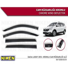 Cam Rüzgarlığı Niken Kromlu Dacia Lodgy 2013-> 4lü