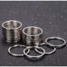 Orhan Çanta 1000 Adet 3 cm Anahtarlık Halkası (Gümüş)