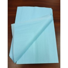 Aybaş Kağıtçılık Mavi Renk Pelur Kağıdı 25X35 cm (50 Adet) Paketleme Kağıdı, Çeyiz Kağıdı, Renkli Pelur Kağıdı