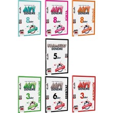 Yargı Yayıncılık Yargı Ayt Sayısal Tüm Dersler Full Deneme Seti 7 Kitap