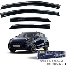 Cam Rüzgarlığı Niken Kromlu Ford Puma 2024-> 4lü