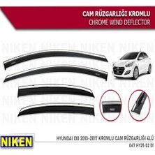 Cam Rüzgarlığı Niken Kromlu Hyundai I30 2013-2017 4lü