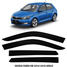 Viteksa Cam Rüzgarlığı Skoda Fabia Hb 2014-2021 4lü