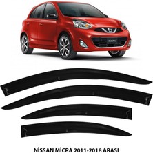 Viteksa Cam Rüzgarlığı Nissan Micra 2011-2018 4lü