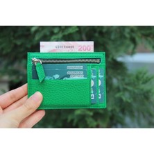 Gp Iguana Zip Deri Fermuarlı Kartlık Zpch Erc4 Yeşil