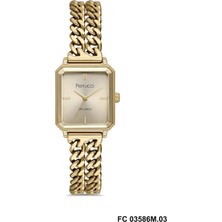 Ferrucci FC03586M.03 Altın Renk-Bileklik Model 26 mm Kadın Kol Saati