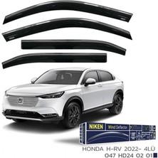 Cam Rüzgarlığı Niken Kromlu Honda Hrv 2022-> 4lü