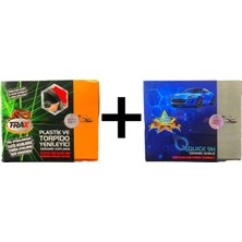Aracınız Için En Iyisi T-Raxplastik Yenileyici Seramik 50ML + 9h Seramik Kaplama 50 ml Seramik Set