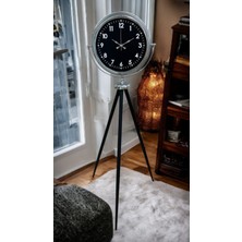 Zentime Prestige Krom Tripod Ayaklı Saat