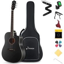 Hype Store Dag-1cb Cutaway Akustik Gitar Seti (Siyah)
