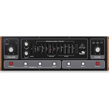 Hype Store Toro Classic Analog Bass Sentezleyici, 2 Vco'lu, Ladder Filtreli ve Ön Ayarlı, Eurorack Formatında