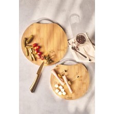 Hype Store Bambu Circle 2'li Kesme Tahtası