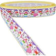 Hype Store Parti Vitrini Kalpli Resimli Grogren Kurdela 2.5 Cm-1 Metre