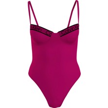 Calvin Klein Kadın Pembe Calvin Klein Balconette One Pıece Kadın Pembe Mayo