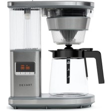 Hype Store Dexart MD-5201T Brewmaster High Temperature Filtre Kahve Makinesi, Gri