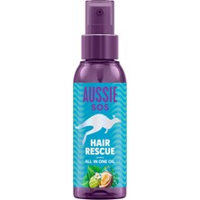Hype Store Aussie Sos Hair Rescue All In One 100 Saat Nemli Saçlar Için Saç Yağı 100ML