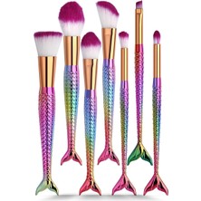 Hype Store Gnx Gnxfr2 Fish Tail 7'li Balık Fırça Seti Çok Renkli