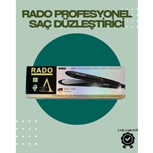 Genel Tedarik Rado RD-446 – Titanyum Seramik 2.5 Metre Kablo Hızlı Isınan Saç Düzleştirici - EMTHBA4451-9