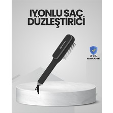Genel Tedarik Hızlı Isınan Iyonlu Saç Düzleştirici Tarak Pratik Kullanım - EMTHBA3798-5577