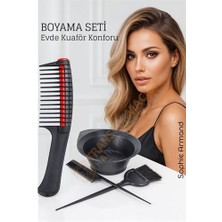 OEM Saç Boyama Seti 3’lü ve Saç Boya Sıyırıcı Tarak Seti Fırça Boya Kabı ile - ME0028-5WDWY