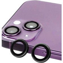 Genel Tedarik iPhone 13 Mini Raze Metal Kamera Lens - SIYAH-(5796) - EMTHBA8935-2212