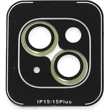 Genel Tedarik iPhone 15 Pvd Metal Kamera Lens - SARI-(5796) - EMTHBA6726-8586