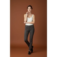 Black Steel QK-BYN-36000-SIKNNY Kalıp Bayan Pantolon