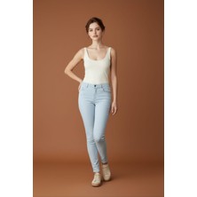 Black Steel QK-BYN-36000-SIKNNY Kalıp Bayan Pantolon