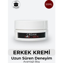 Erkek Kremi Uzun Süren Deneyim-For Men Premium Cream-Geciktir 50ML