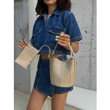 Larosee Kova Model Cüzdanlı Kadın El ve Omuz Çantası